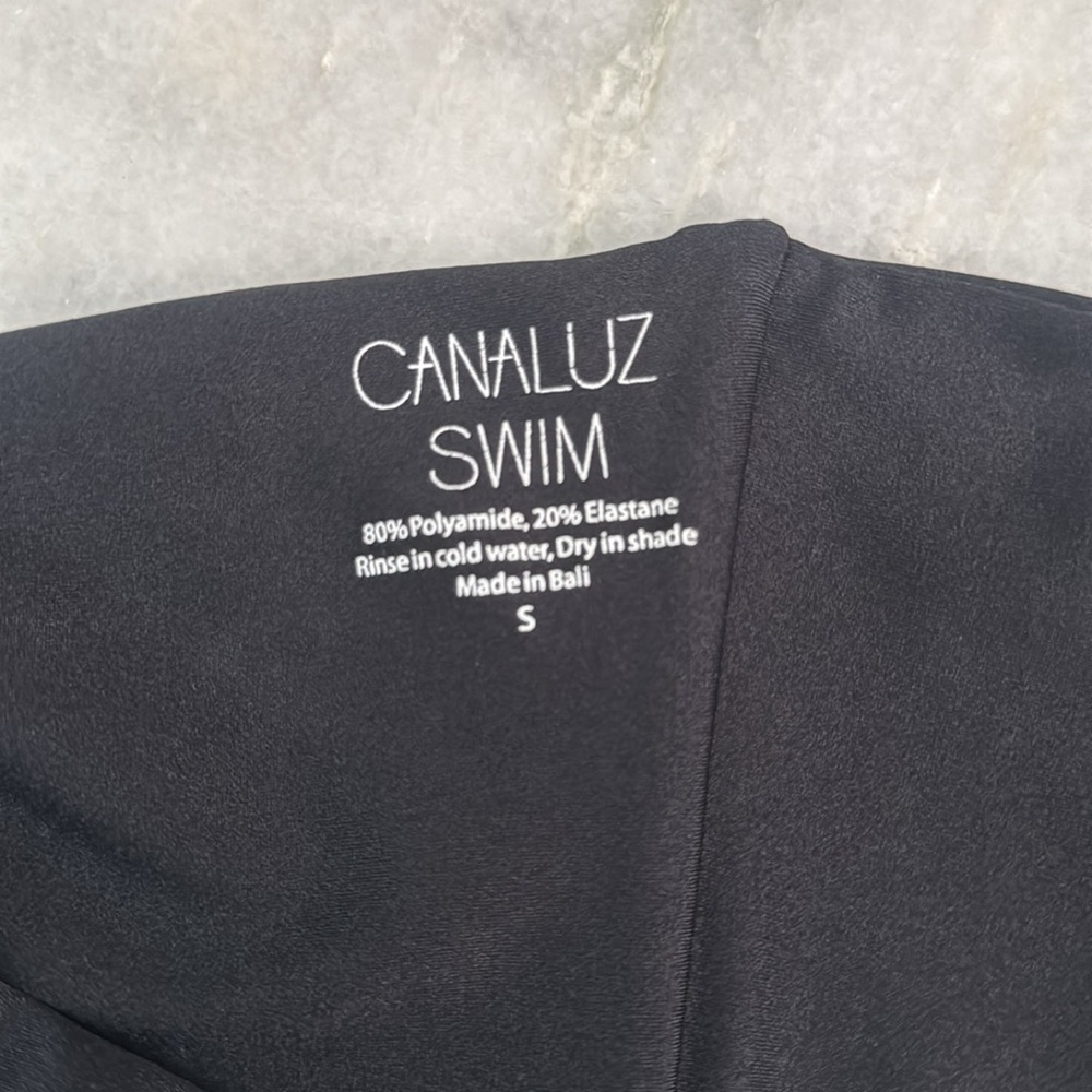 CANALUZ SWIM Macao Monokini in Black - Picture 6 of 6